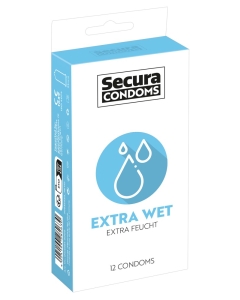 Kondoomid Secura Extra Wet 12 tk