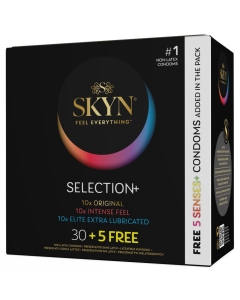 Skyn Selection+ latex-free condoms 30+5 pc