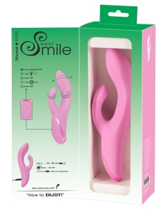 Smile noogutav roosa jänkuvibraator