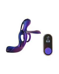 Zenith Cock Ring with Glans and Perineum Stimulator