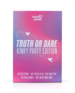 Kaardimäng Truth or Dare vallatu peo versioon