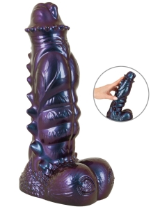M&uuml;stiline ogadega dildo Tech-Zilla Bang