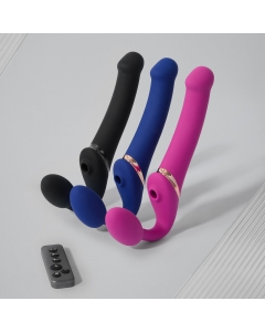 MULTI ORGASM BENDABLE STRAP-ON - M