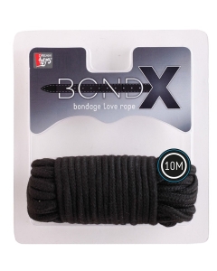 BONDX LOVE ROPE - 10M BLACK