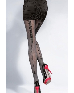 Sexy 40D Patterned Microfiber Tights