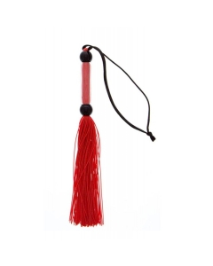 GP Silicone Flogger Whip Red