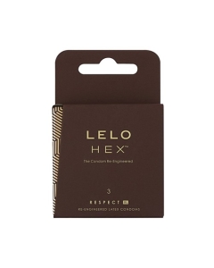 Lelo HEX Respect XL kondoomid 3tk | Kirg