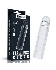 Flawless Clear Penis Sleeve Add 1´´