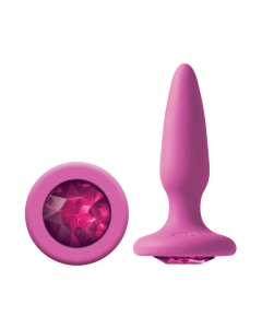 Kivikesega anaaltapp Glams mini roosa