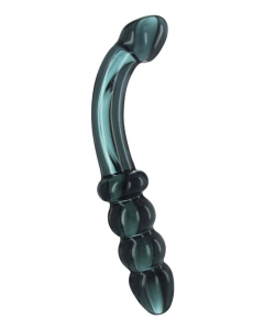 Hamsa G-Spot-/Prostate Dildo - Smoky Jade