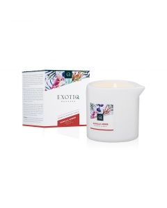 Exotiq Massage Candle Vanilla Amber - 60g | Kirg
