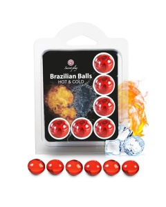 Brazilian Balls sulavad libestikuulid jahutava & soojendava  efekitga 6tk
