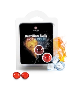 Brazilian Balls sulavad libestikuulid jahutava & soojendava  efekitga 2tk