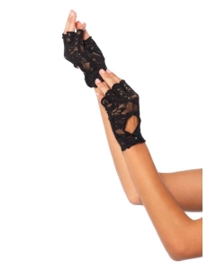Lace Keyhole Gloves