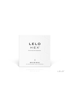 Lelo HEX kondoomid 3tk | Kirg