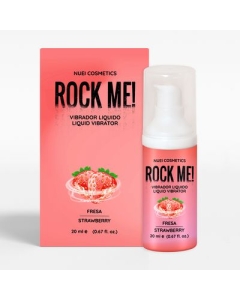 Vedel vibraator Rock Me! maasika 20 ml