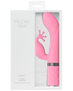 Pillow Talk roosa jänkuvibraator Kinky