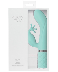 Pillow Talk türkiisroheline jänkuvibraator Kinky | Kirg