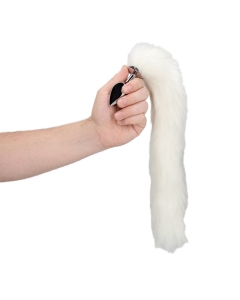 Fox Tail with Metal Butt Plug