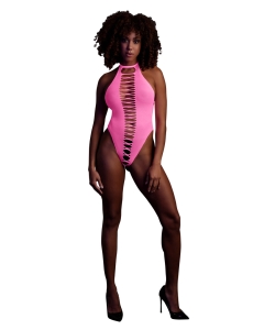 High-Cut Body  - Neon Pink