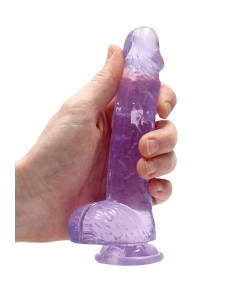 Munanditega läbikumav iminapaga dildo Realrock 6"