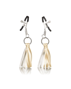 Playful Tassels Nipple Clamps gold