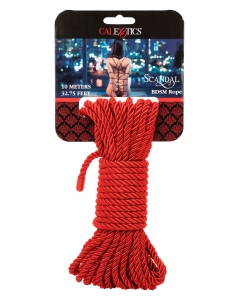 Scandal BDSM Rope 10M red