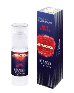MAI ATTRACTION KISSABLE LUBRICANT HOT EFFECT MANGO FLAVOR 50ML