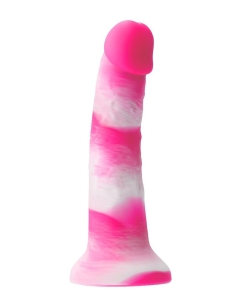 Roosakirju dildo Colours Pleasures Yum 8"