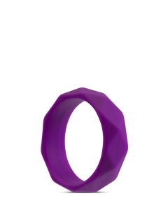 WELLNESS GEO C RING PURPLE